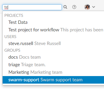 Swarm Search Results Image of Swarm Search Results